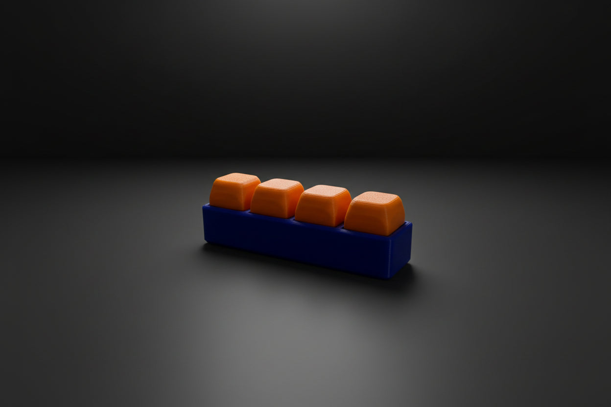 The Viper – 1x4 Mechanical Switch Fidget Bar